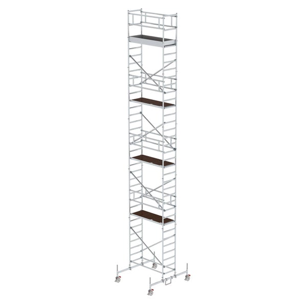 MUNK Rollgerüst mit Fahrbalken 0,75x1,80m Plattform 11,45m AH