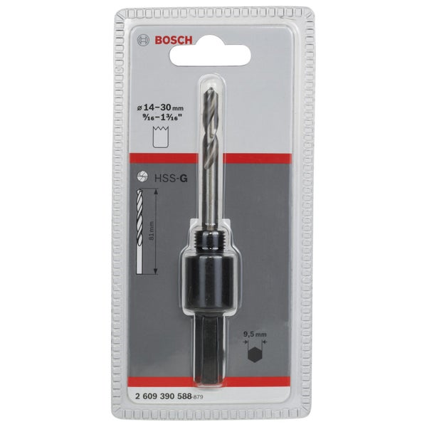 Bosch Sechskantadapter, 1/2-20 UNF, 14 - 30 mm - 2609390588