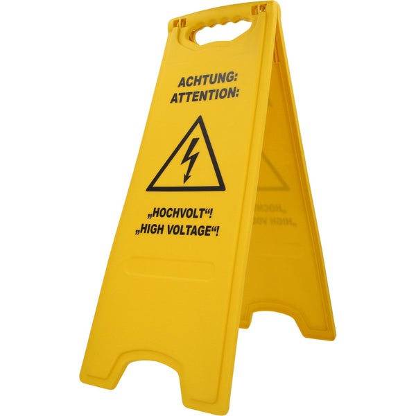 Hochspannung Warnschild