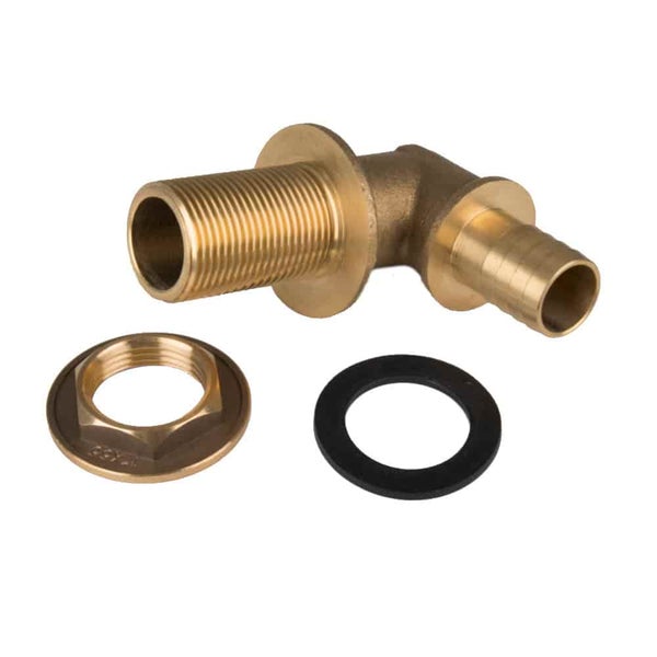 Tank + Regentonnen Durchführung Messing, Angle AG1xsocket1/25 mm