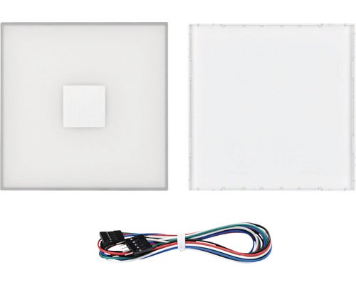 Paulmann LumiTiles LED Fliese Square 100x100mm 12lm dimmbar RGBW+ Weiß