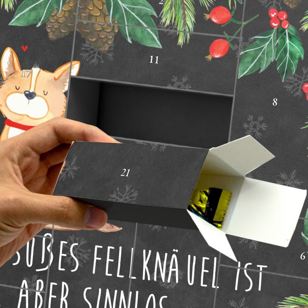 Mr. & Mrs. Panda Befüllbarer Adventskalender Hund Glück - Schwarz
