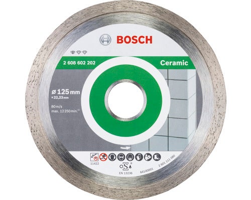 Diamanttrennscheibe Bosch Standard für Ceramic 125x22,23 mm