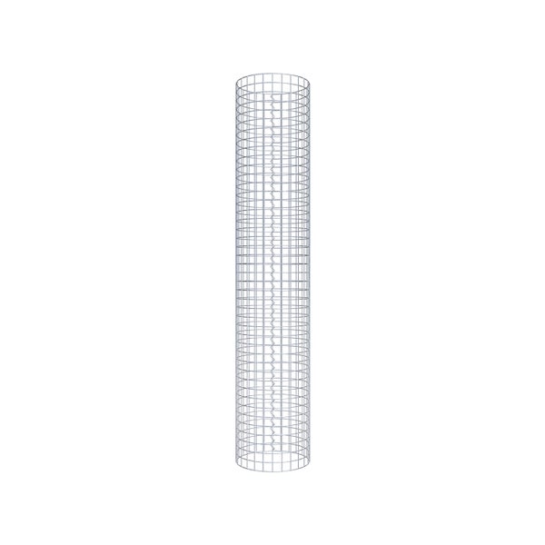 Gabionensäule Durchmesser 42 cm MW 5 x 5 cm rund - Höhe: 220 cm