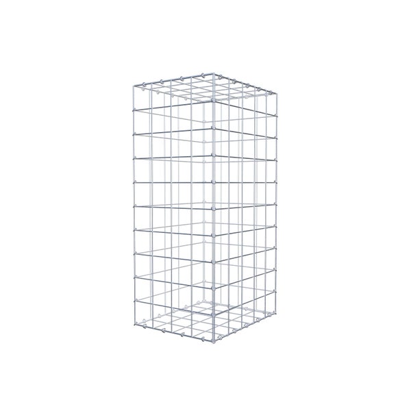 Gabione 100 cm x 50 cm x 40 cm (L x H x T), Maschenweite 10 cm x 10 cm, C-Ring