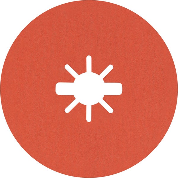 Schleifscheibe mit Lochmuster