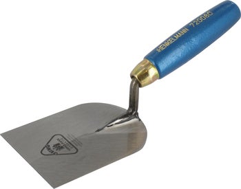 Maurerkelle aus Stahl mit Holzgriff von Henkelmann