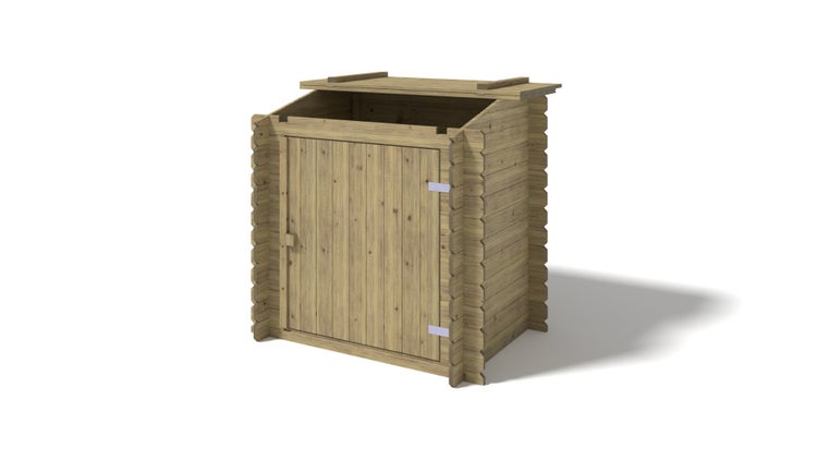 Gartenpoolschrank für Zubehör 1,20x0,89 m H.1,13 m - Imprägniert 