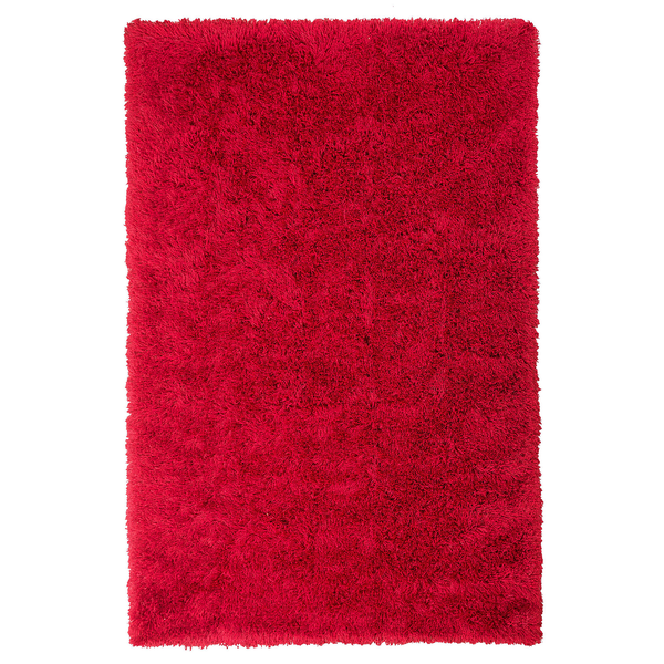 Teppich rot 140 x 200 cm Shaggy CIDE