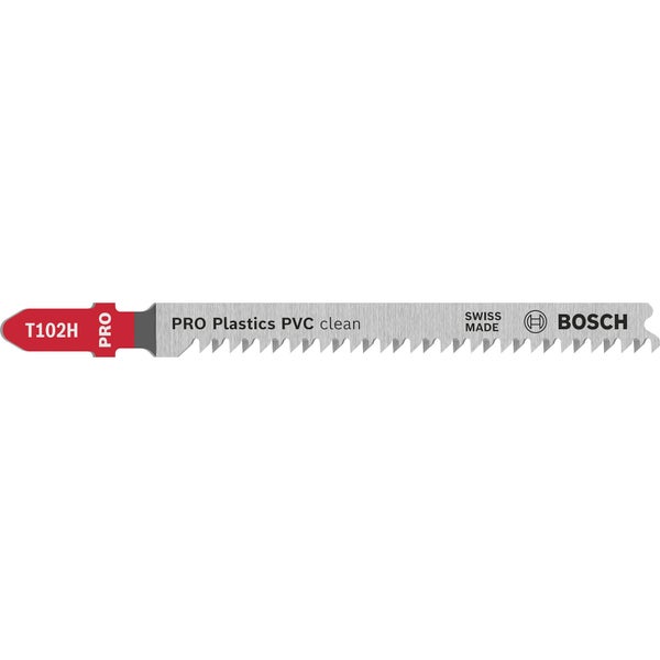 Bosch PRO Plastics PVC clean T102H Stichsägeblatt 100 mm 2-tlg. - 2608665238