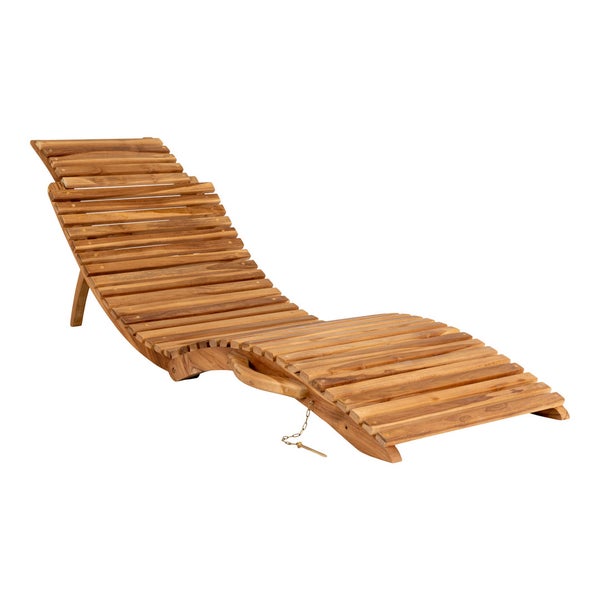 Arrieta Garten Lounge Liege natur. 56 X 185 X 25 cm