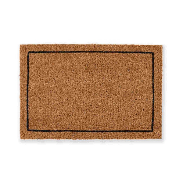 Fußmatte aus Kokosfaser mit rechteckigem Design