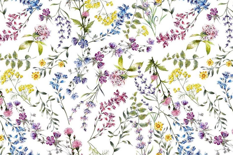 PVC-Wachstuchblumen – 140 x 200 cm