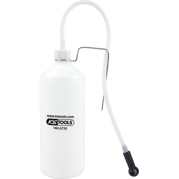 KS TOOLS Bremsflüssigkeits-Auffangflasche 1 l - 160.0735