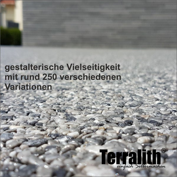 Terralith Marmor - Steinteppich mix firenze für 1 qm - außen -