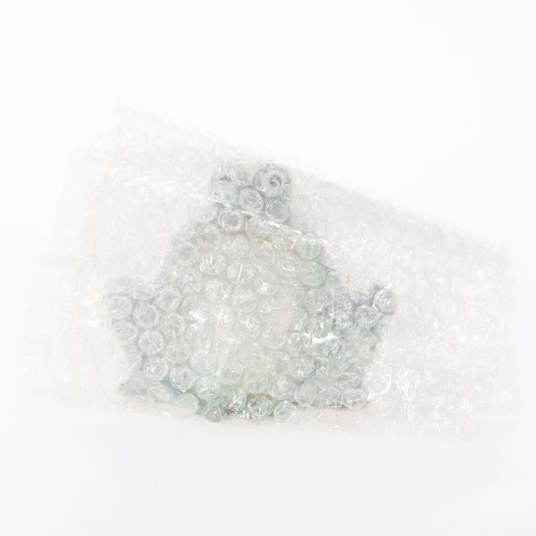 Verpacktes Produkt mit Luftpolsterfolie