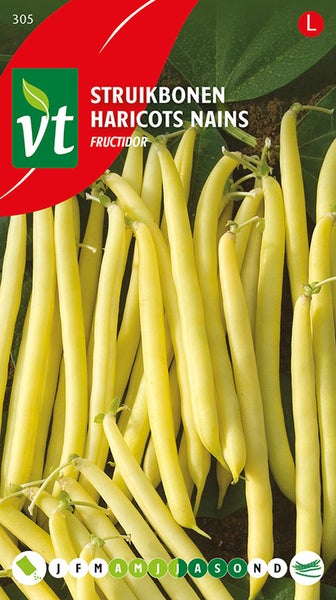 Strauchbohnen-Samenpackung