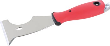 Multifunktionsspachtel mit Metallklinge und ergonomischem Griff