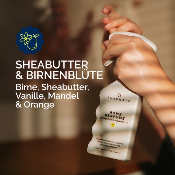 PUREWAVE Home Perfume SHEABUTTER & BIRNENBLÜTE