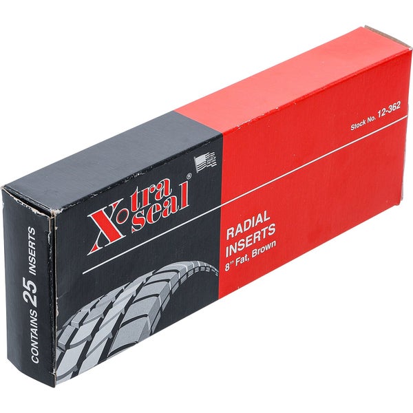 Xtra Seal Radial-Einsätze, 8 Zoll Fat, Packung mit 25 Stück
