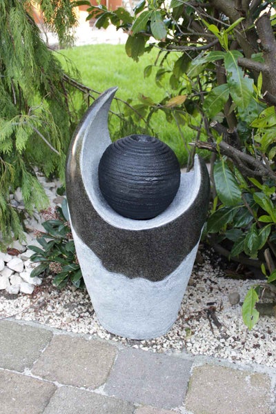 Gartenbrunnen Springbrunnen Brunnen FoSferico für Aussen + Innen 70cm 10558