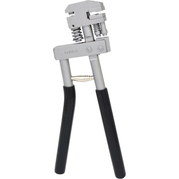 Lochzange mit schwarzen Griffen