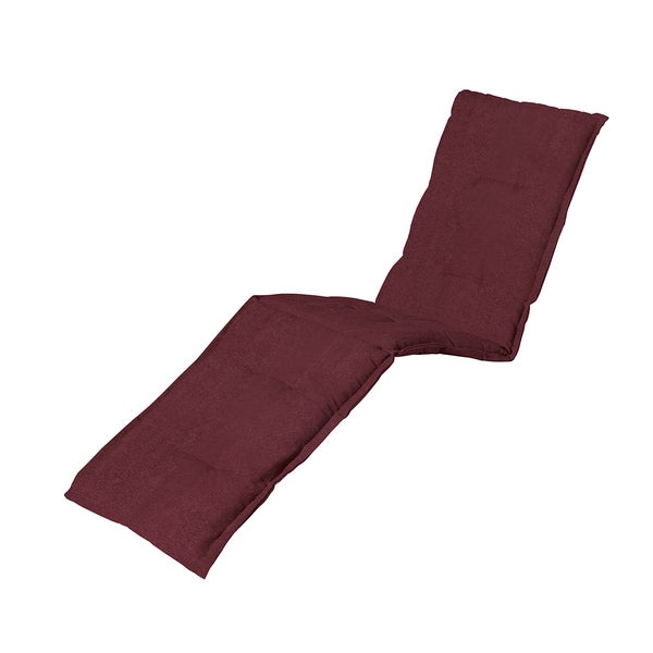 Liegenauflage Panama bordeaux - ca. 200x65 cm