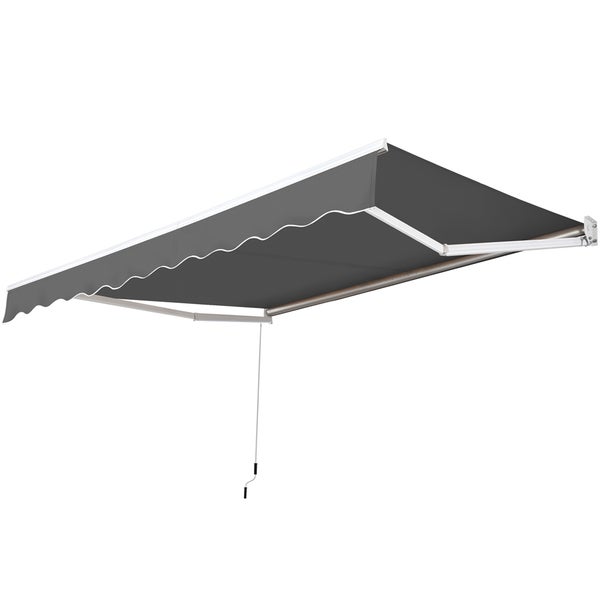 Ausfahrbare Gelenkarmmarkise für den Außenbereich mit Kurbel