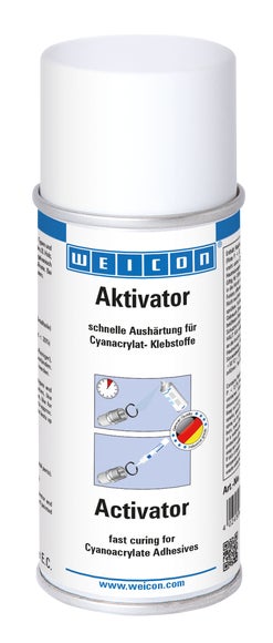 WEICON CA-Aktivator Spray | Aushärtebeschleuniger für Sekundenkleber | 150 ml