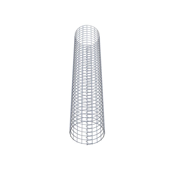 Gabionensäule Durchmesser 32 cm MW 5 x 5 cm rund - Höhe: 170 cm