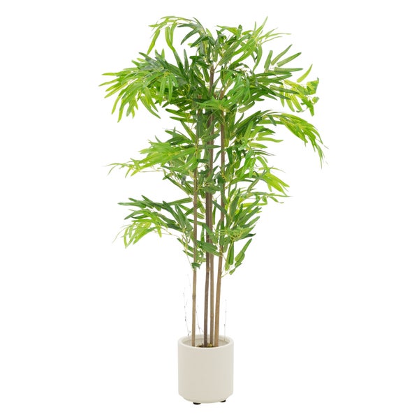 Künstlicher Bambus im Topf für die Innendekoration