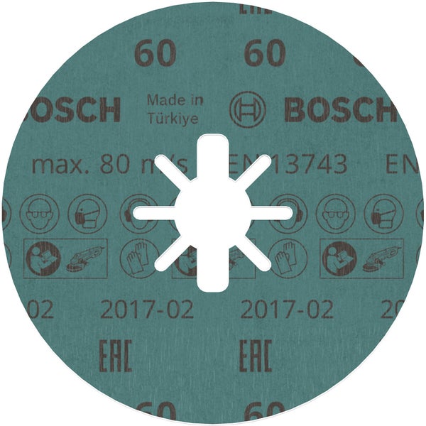 Bosch PRO R780 X-Lock Fiberscheibe 125 mm G60 - 2608619185