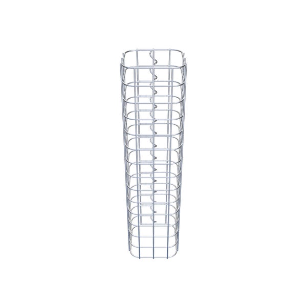 Gabionensäule 17 x 17 cm, MW 5 x 5 cm eckig - Höhe: 0,70 m