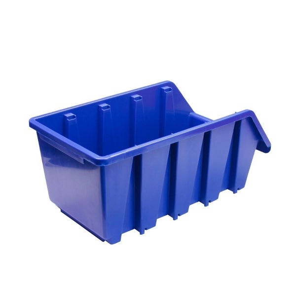 PROREGAL SuperSparSet 40x Sichtlagerbox 4 HxBxT 15,5 x 20,4 x 34 cm Polypropylen Blau