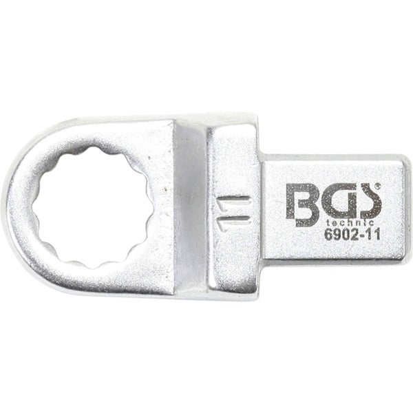 BGS Einsteck-Ringschlüssel 11 mm Aufnahme 9 x 12 mm - 6902-11