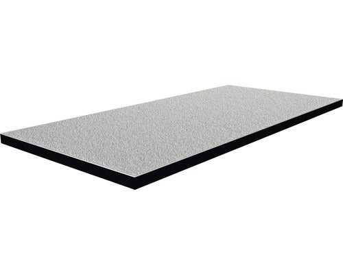 Ersatzbelag Klett Zellgkautschuk schwarz 310 x 140 x 8 mm