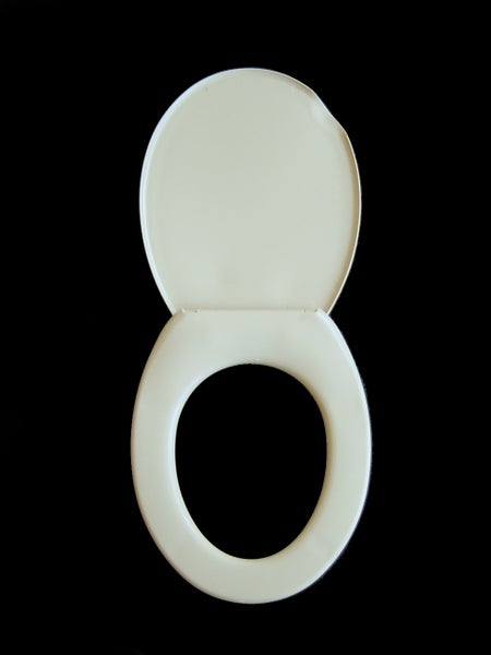 WC Sitz Como beige, klassische Form, Edelstahlscharniere, sehr bruchsicher