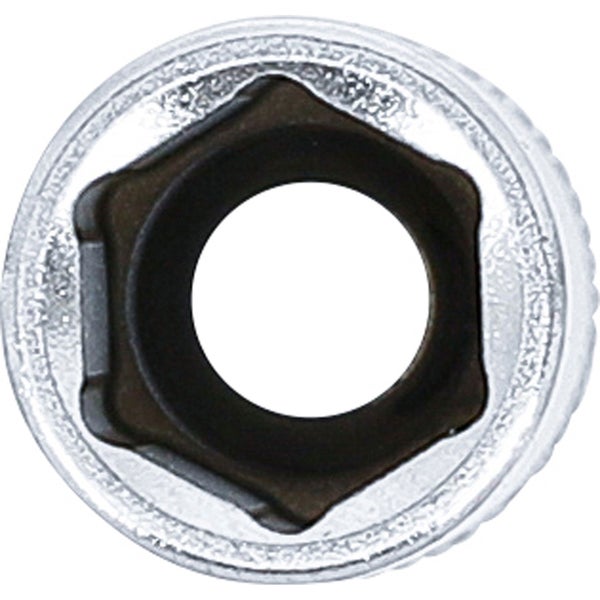 BGS Steckschlüssel-Einsatz Sechskant tief Antrieb Innenvierkant 6,3 mm (1/4) SW 9 mm - 10509