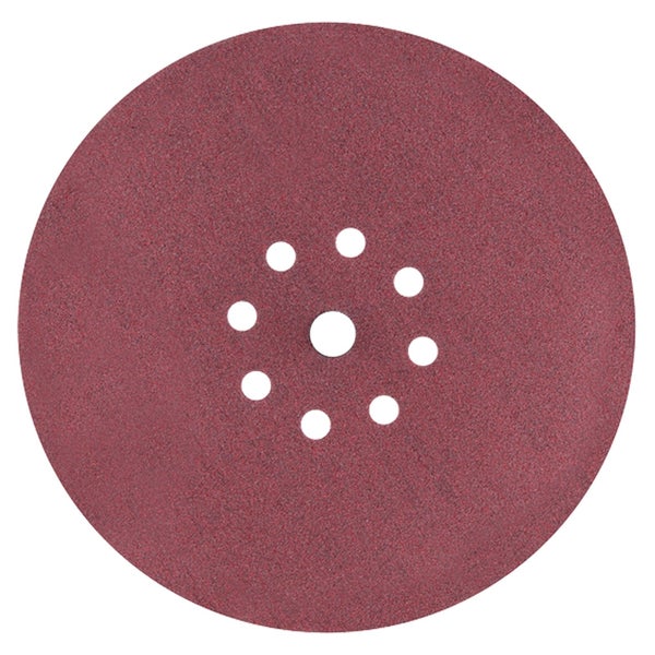 Schleifscheibe mit Löchern zur Staubabsaugung