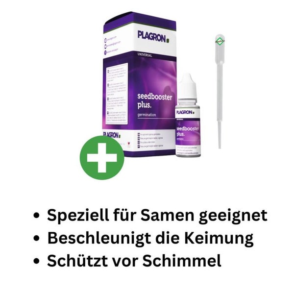 Plagron Seedbooster 10 ml – Schnelle Keimung, Schutz & Starkes Wurzelwachstum für gesunde Samen & Stecklinge