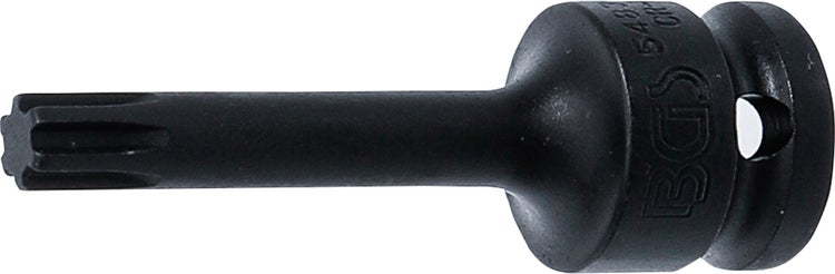 BGS Kraft-Bit-Einsatz Antrieb Innenvierkant 12,5 mm (1/2) Keil-Profil (für RIBE) M9 - 5483-M9