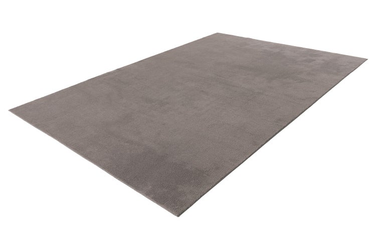 Rechteckiger Teppich in unifarbenem Design fuer den Wohnbereich