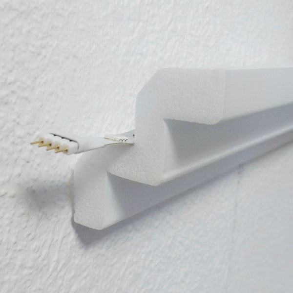 HOMESTAR Zierleiste T 70 (50 x 50 mm), Länge 2 m, LED Fähig