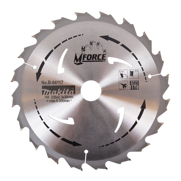 Makita Sägeblatt mit M Force Logo