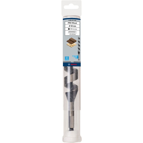 Bosch Holzbohrer mit 32 Millimeter Durchmesser in Verpackung
