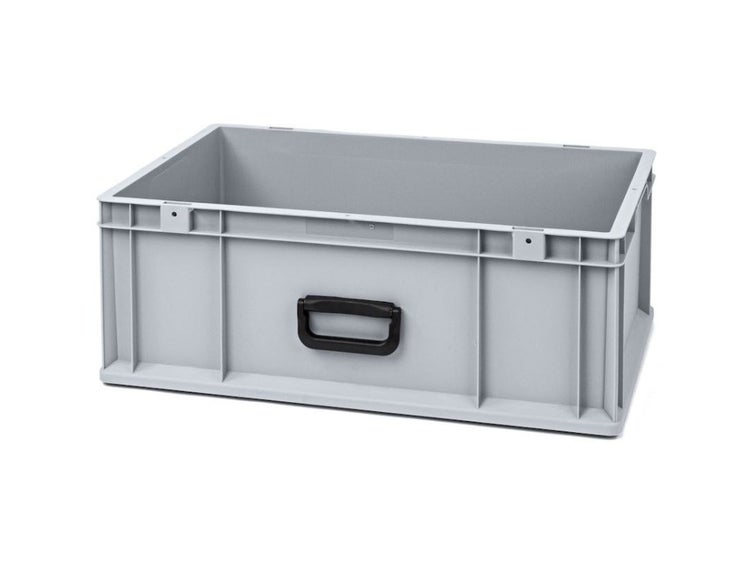 PROREGAL Spar Set 5x Eurobox Nextgen Portable Uno HxBxT 22 x 40 x 60 cm 44 Liter Eurobehälter Transportbox Transportbehälter Stapelbehälter