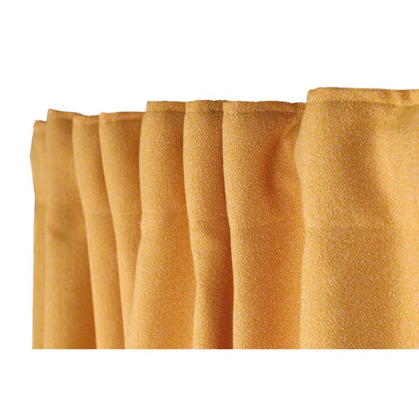 Gardine mit Faltenbandaufhängung