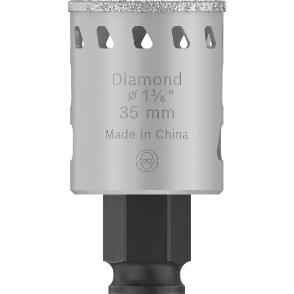 Diamant-Lochsäge, 35 mm Durchmesser