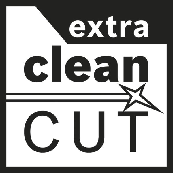 Extra sauberer Schnitt Symbol