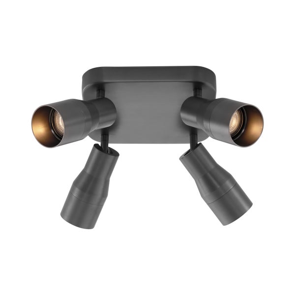 Deckenleuchte mit vier Strahlern